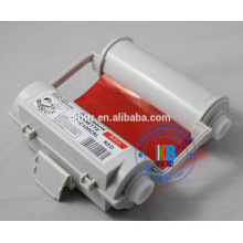 SL-R103t red color ribbon compatible for Max bepop CPM-100HG3C cpm-100A thermal label printer